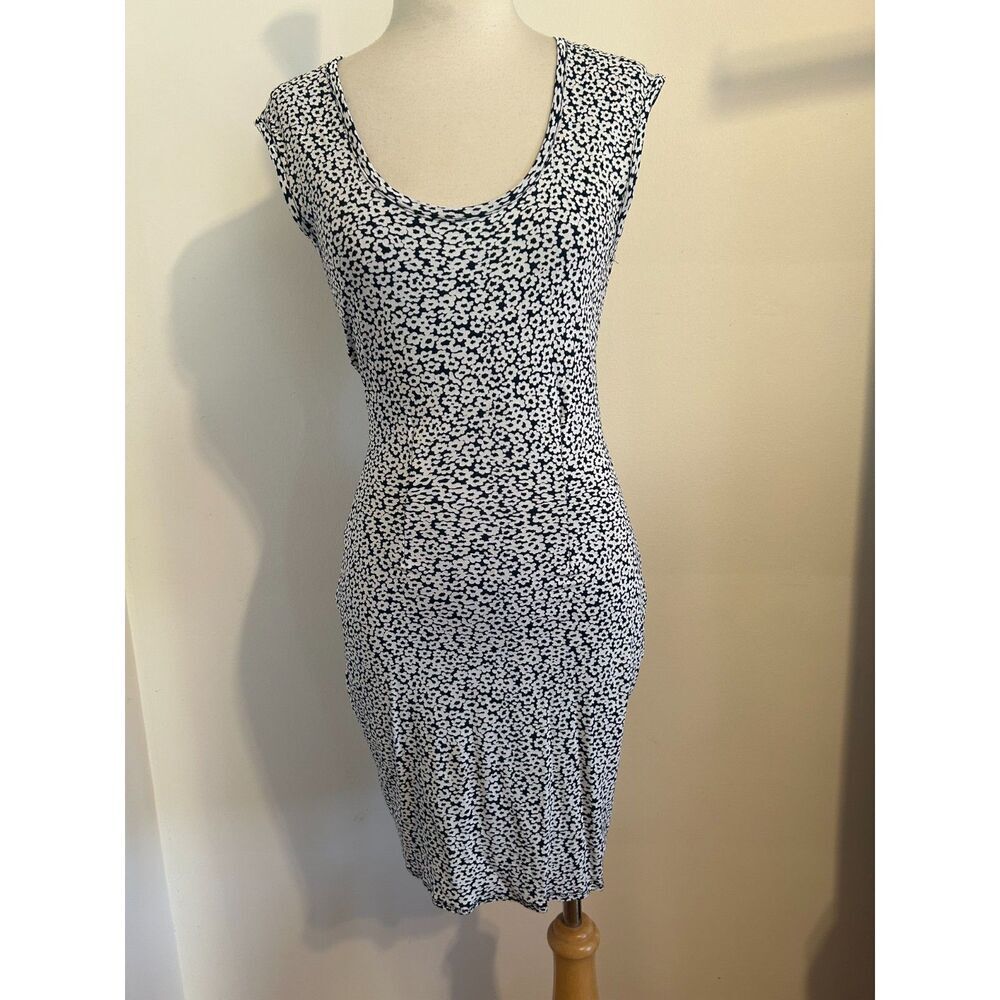 Free People Floral Scoop Neck Bodycon Grunge 90s Y2K Sun Dress Small